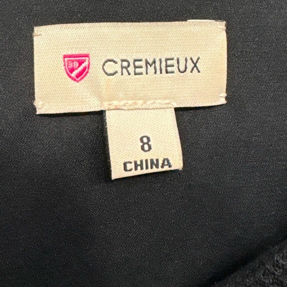 Daniel Cremiuex women’s summer black sleeveless cocktail dress size 8 - Picture 2 of 2